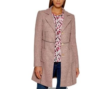 DKNY Four-Pocket Topper Coat